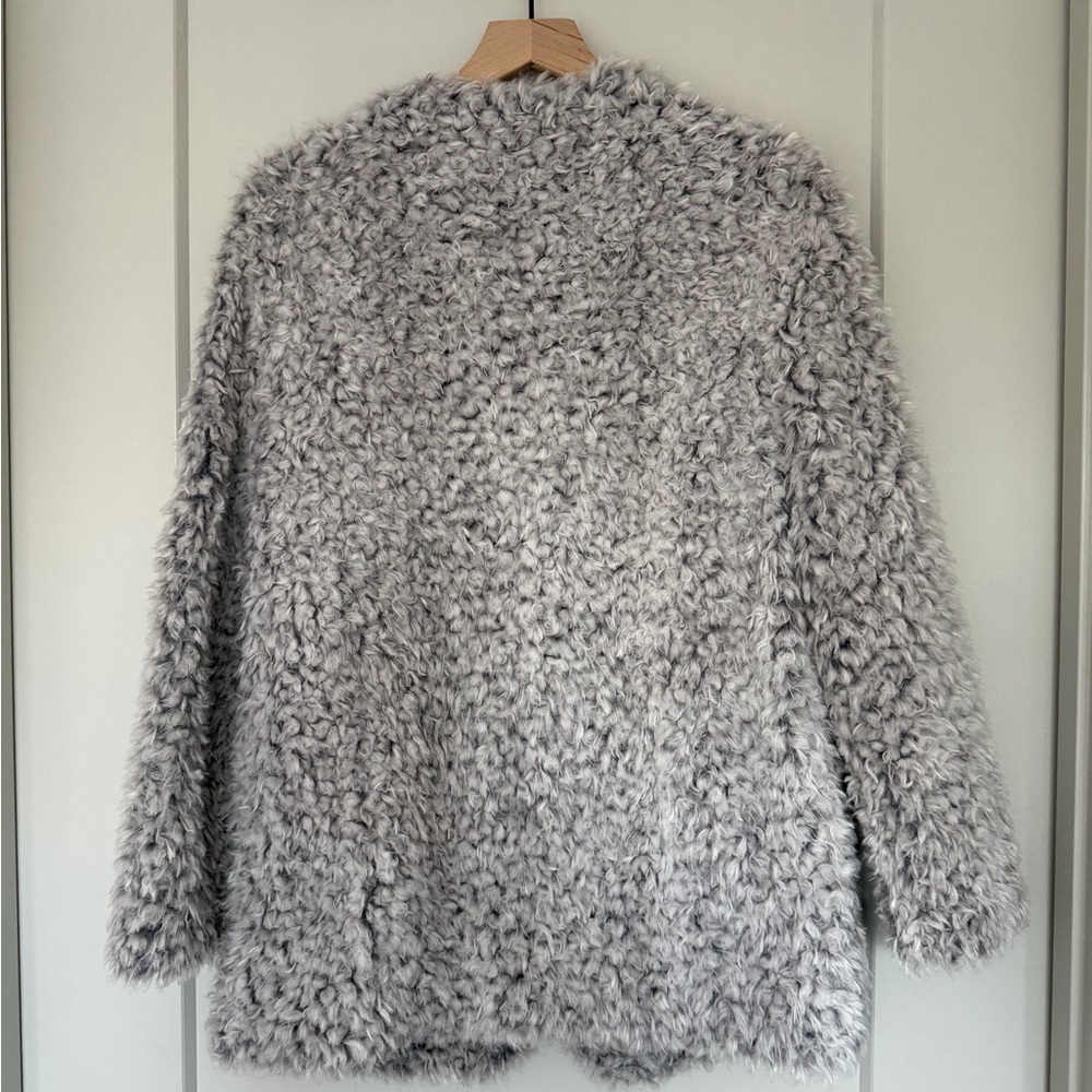 Gray Teddy Jacket - Picture 2 of 4